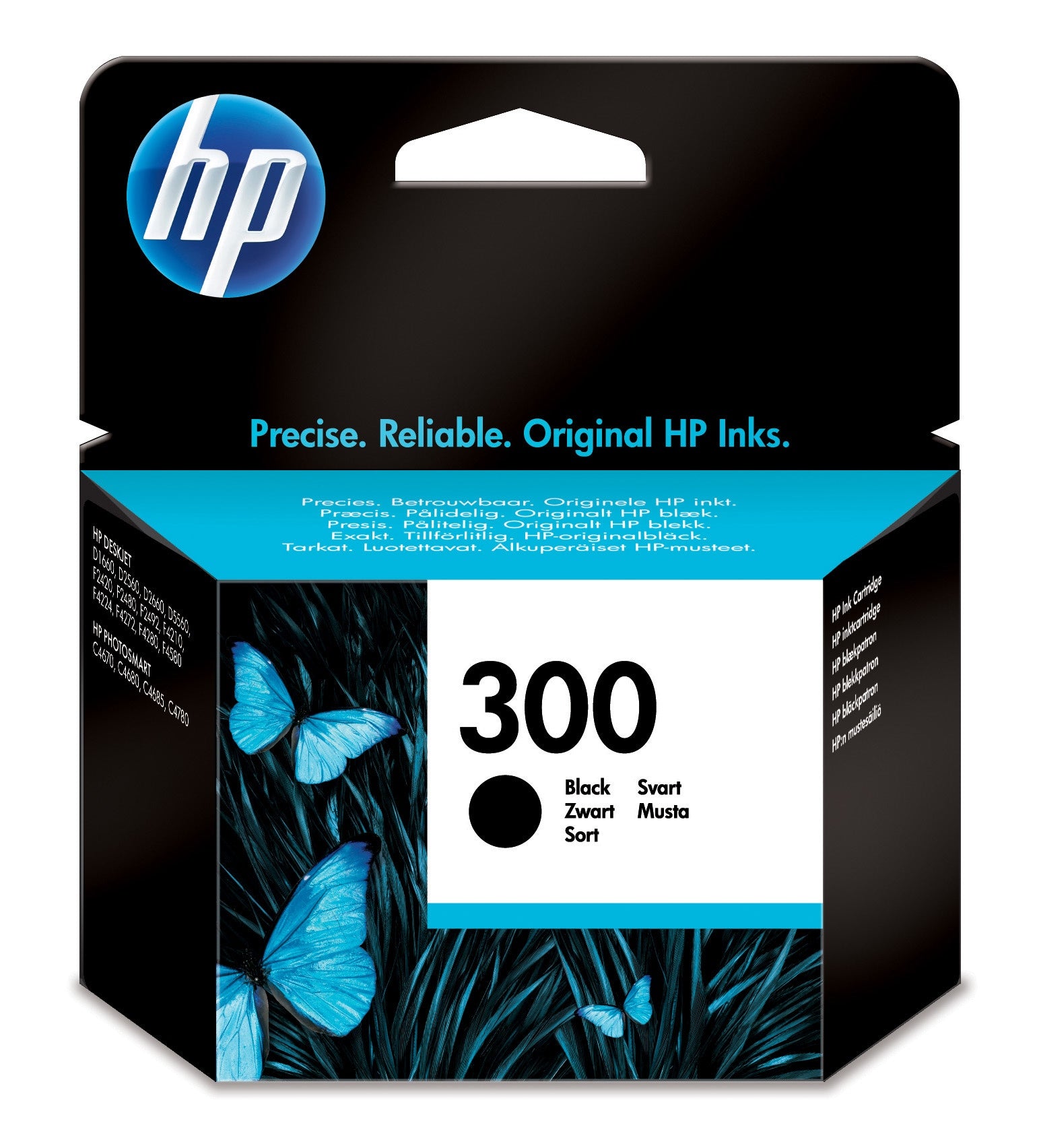 TINTA ORIGINAL HP 300 NEGRO