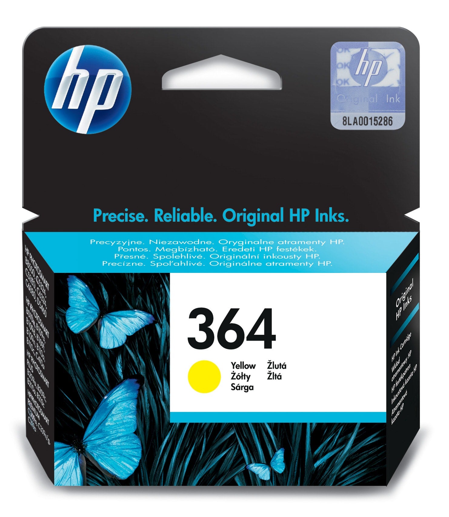 TINTA HP 364 AMARILLA ORIGINAL