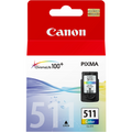 TINTA ORIGINAL CANON CL-511 COLOR (~240 COPIAS)