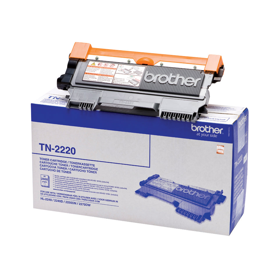 TÓNER ORIGINAL BROTHER TN-2220 (2.600 págs)