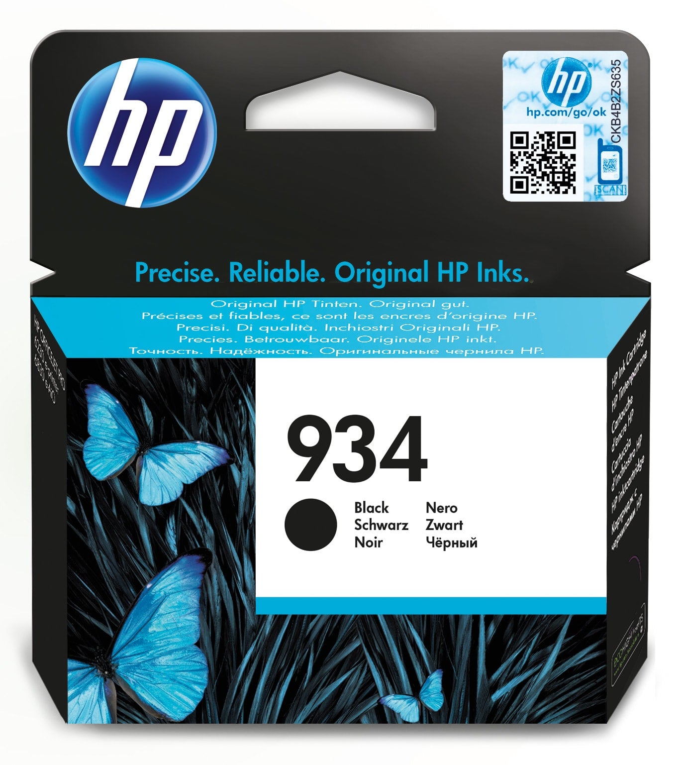 TINTA ORIGINAL HP 934 NEGRO
