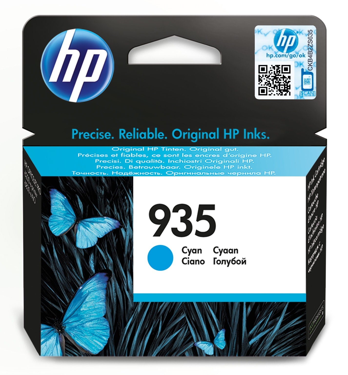 TINTA ORIGINAL HP 935 CIÁN
