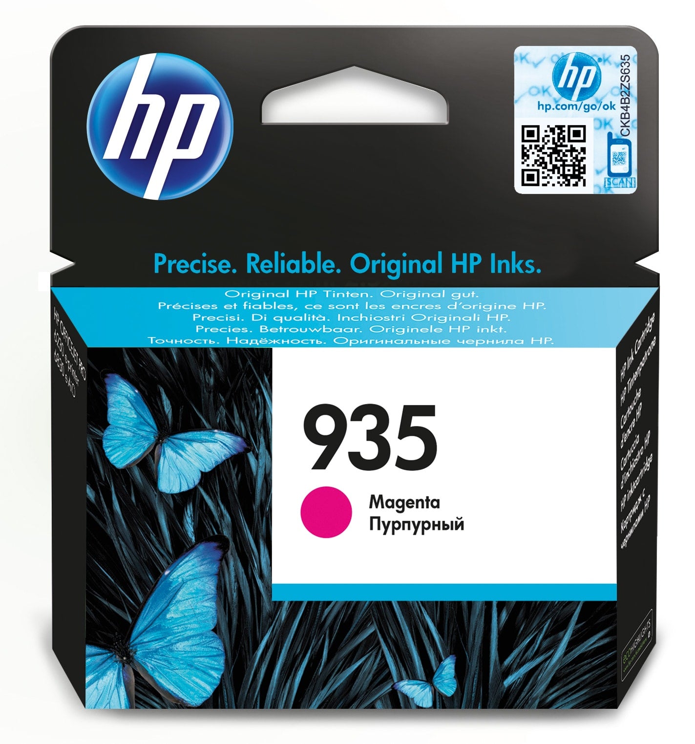 TINTA ORIGINAL HP 935 MAGENTA