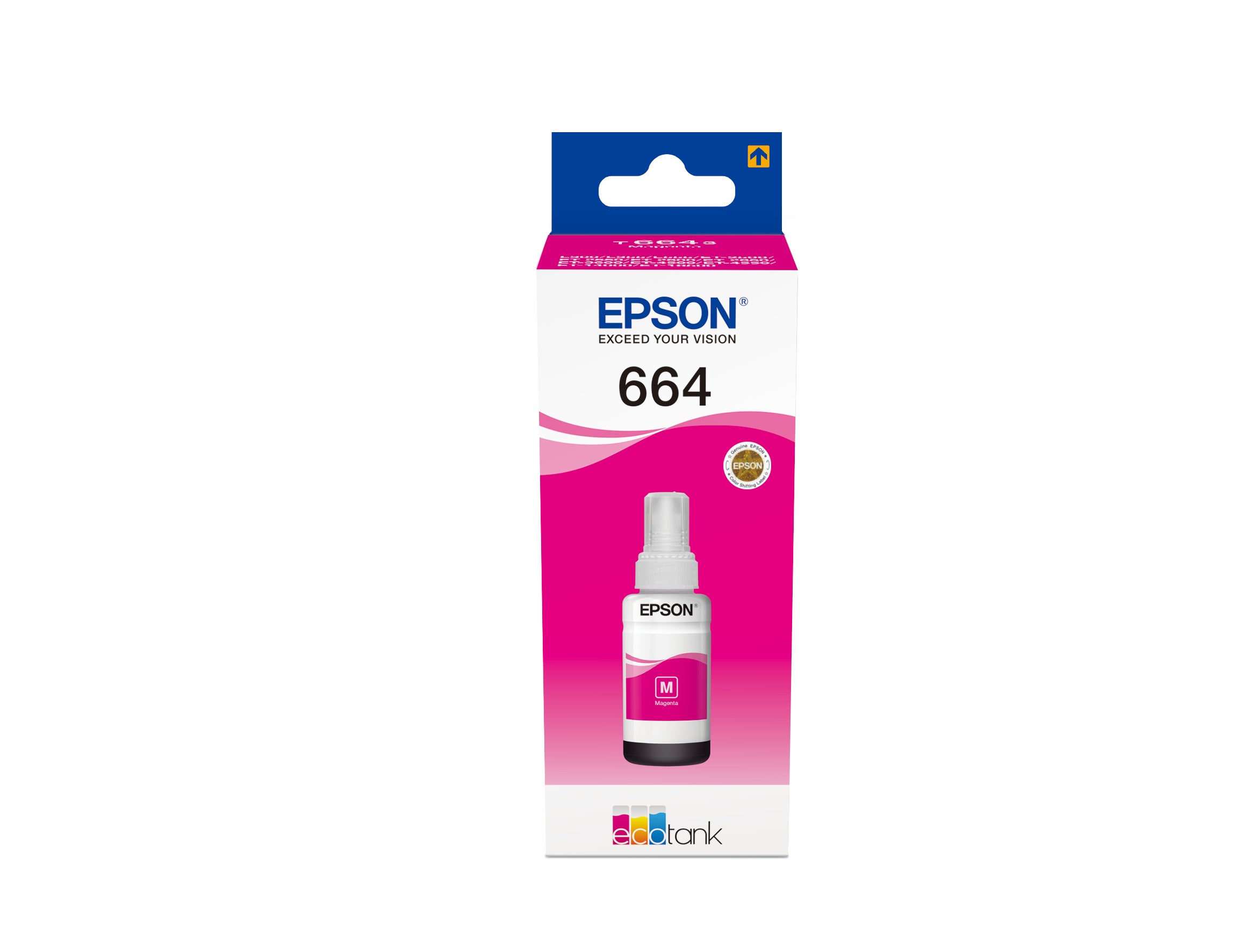 TINTA ORIGINAL EPSON 664 MAGENTA