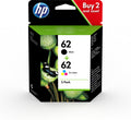 PACK TINTA ORIGINAL HP 62