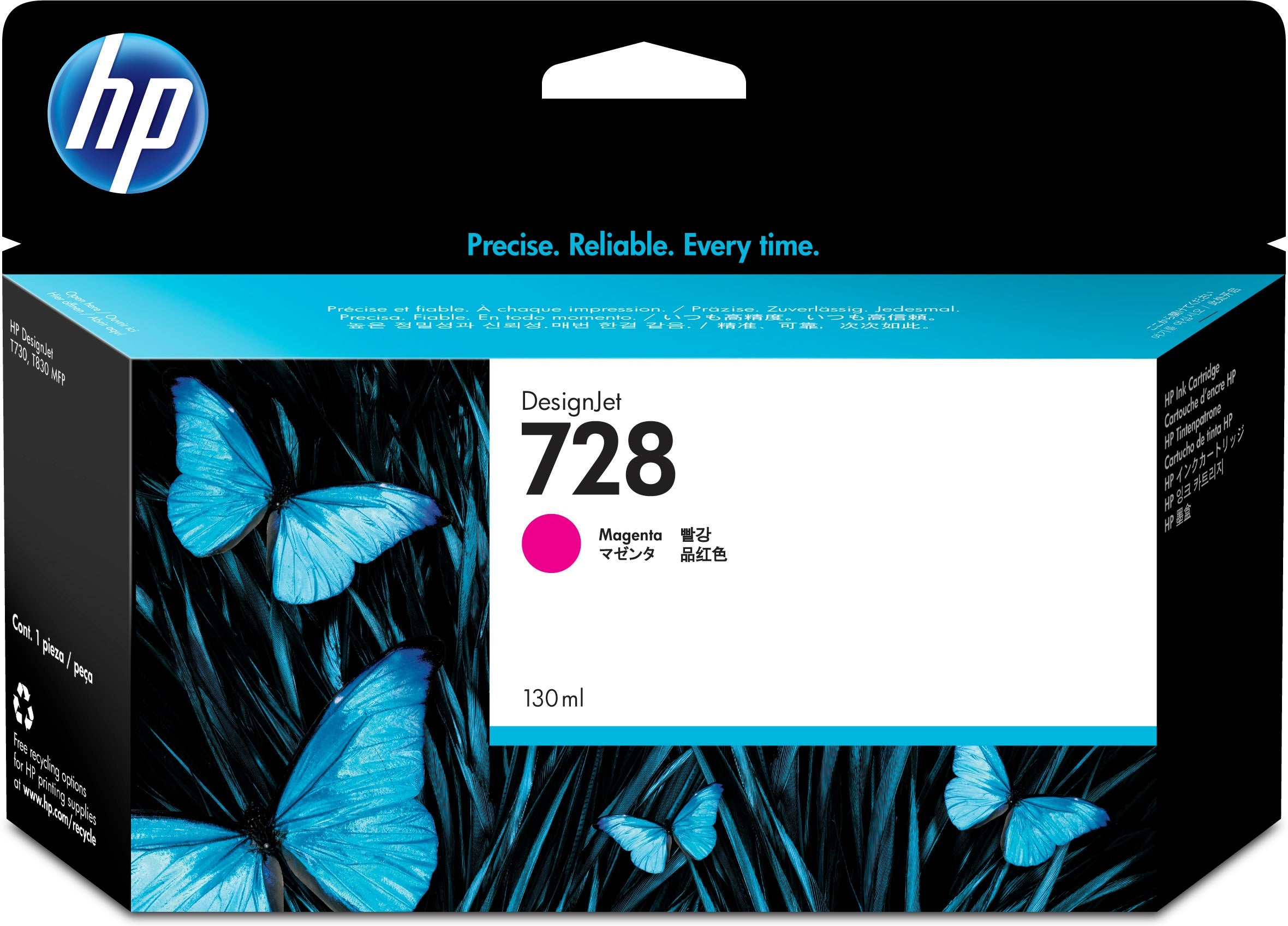 TINTA ORIGINAL HP 728 MAGENTA