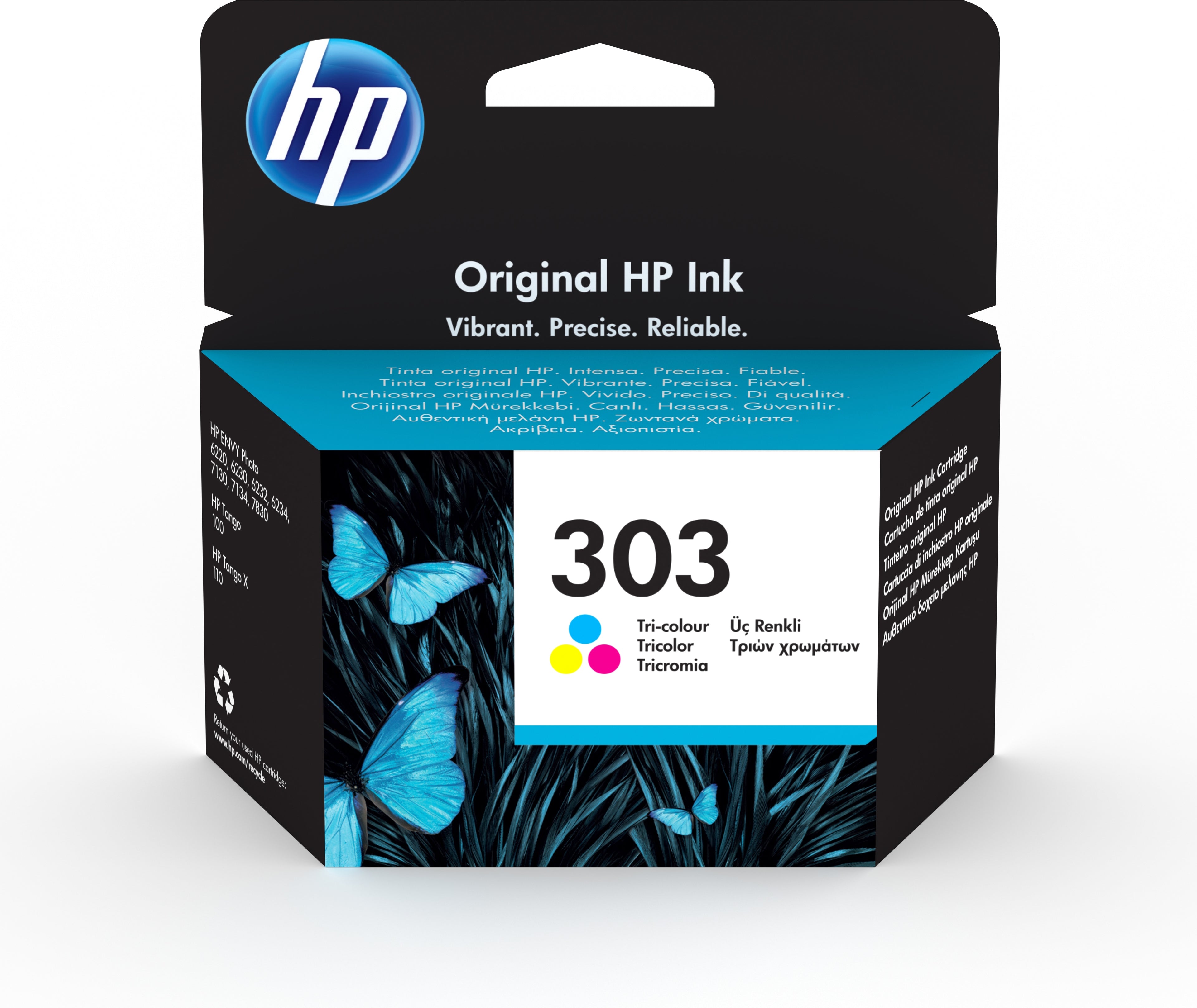 TINTA ORIGINAL HP 303 COLOR