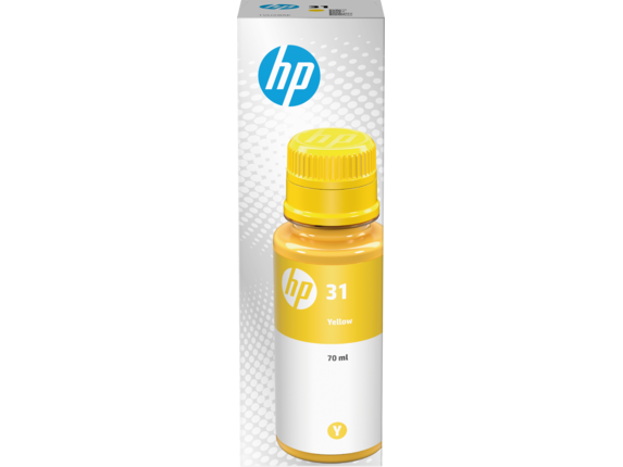 TINTA ORIGINAL HP 31 AMARILLO