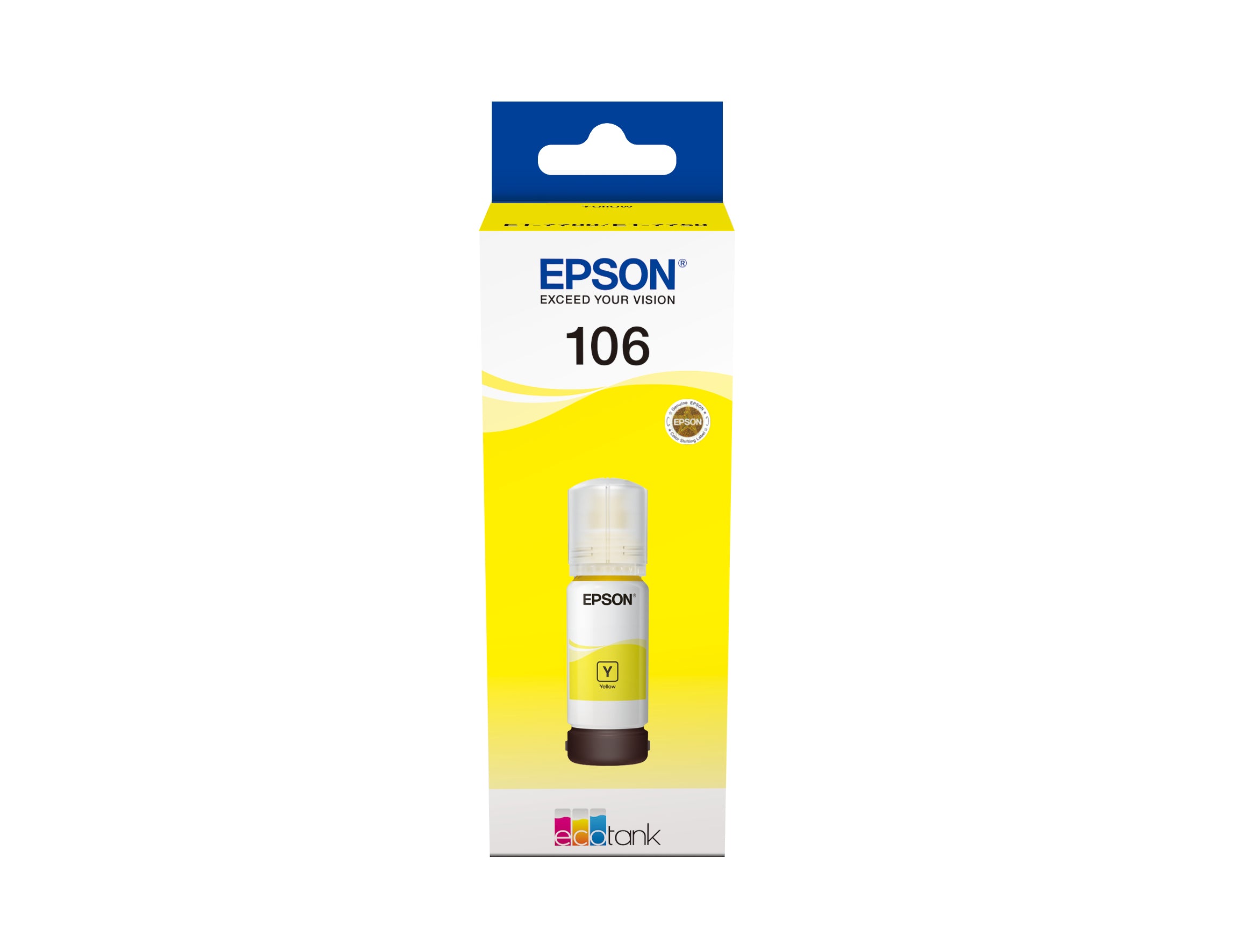 TINTA ORIGINAL EPSON 106 AMARILLO