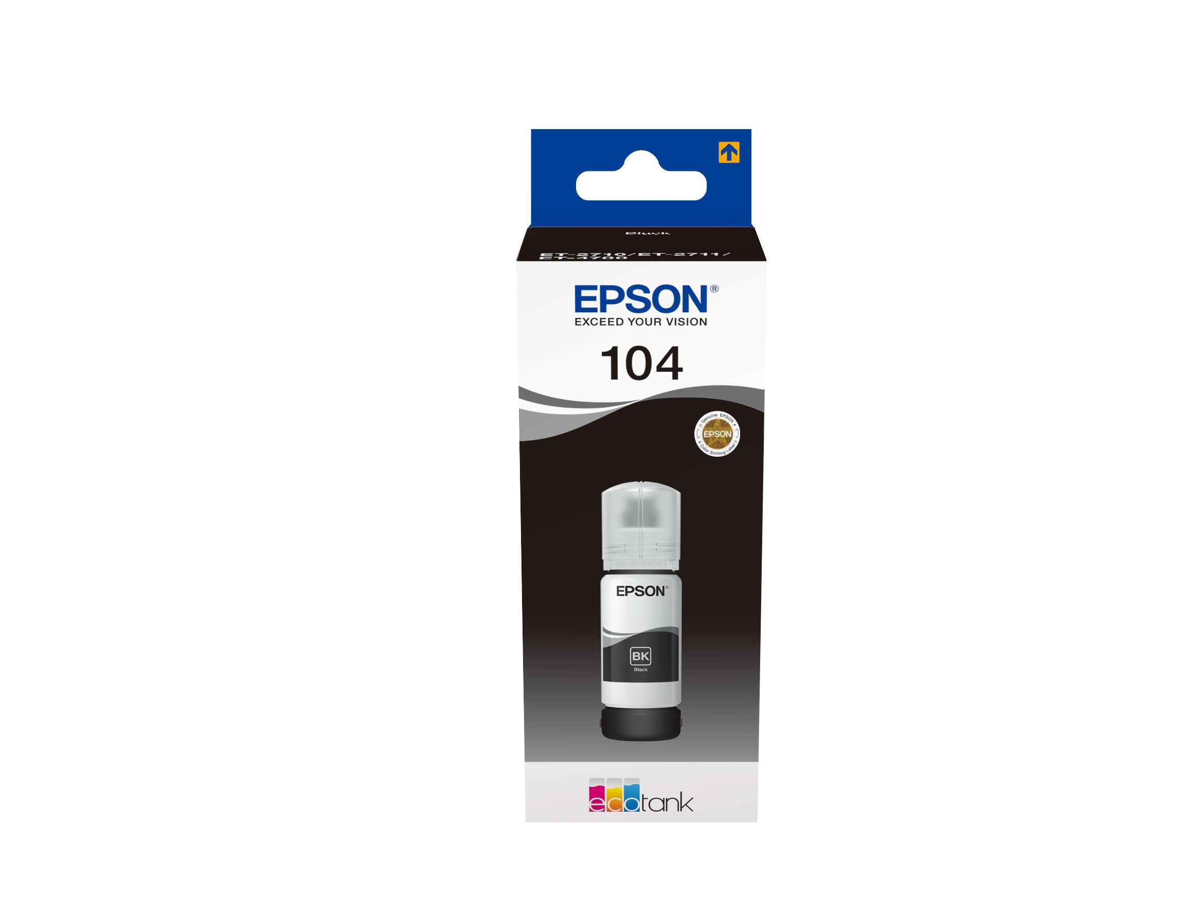 TINTA ORIGINAL EPSON 104 NEGRO
