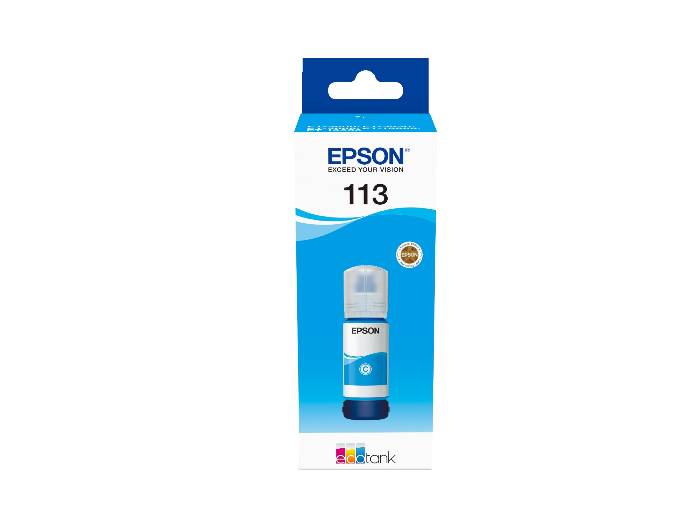 TINTA ORIGINAL EPSON 113 CIÁN