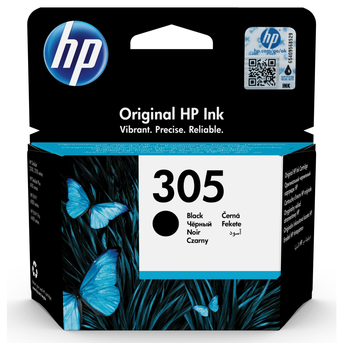 TINTA ORIGINAL HP 305 NEGRO