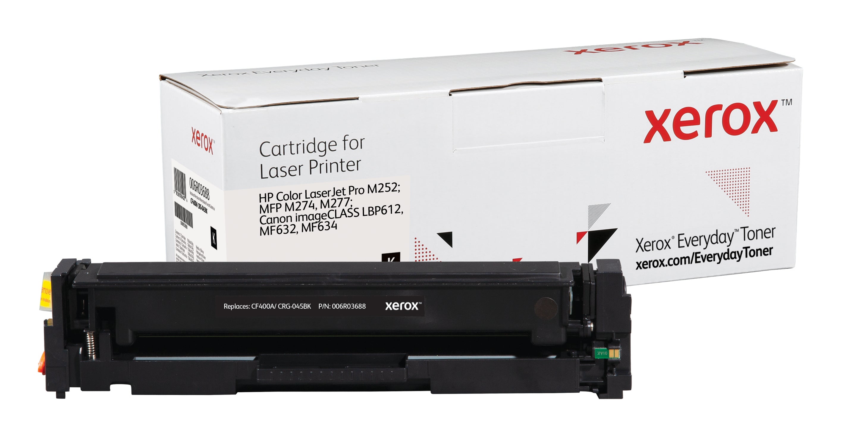 TÓNER XEROX EVERYDAY HP CF400A NEGRO (~1.500 COPIAS)