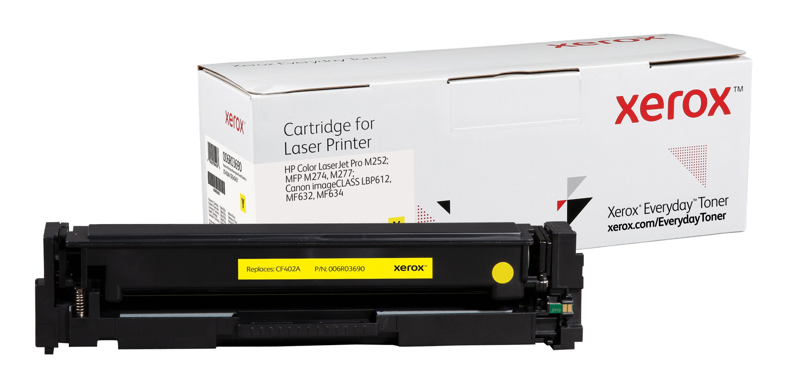 TÓNER HP CF402A AMARILLO (~1.400 COPIAS) - CALIDAD XEROX EVERYDAY
