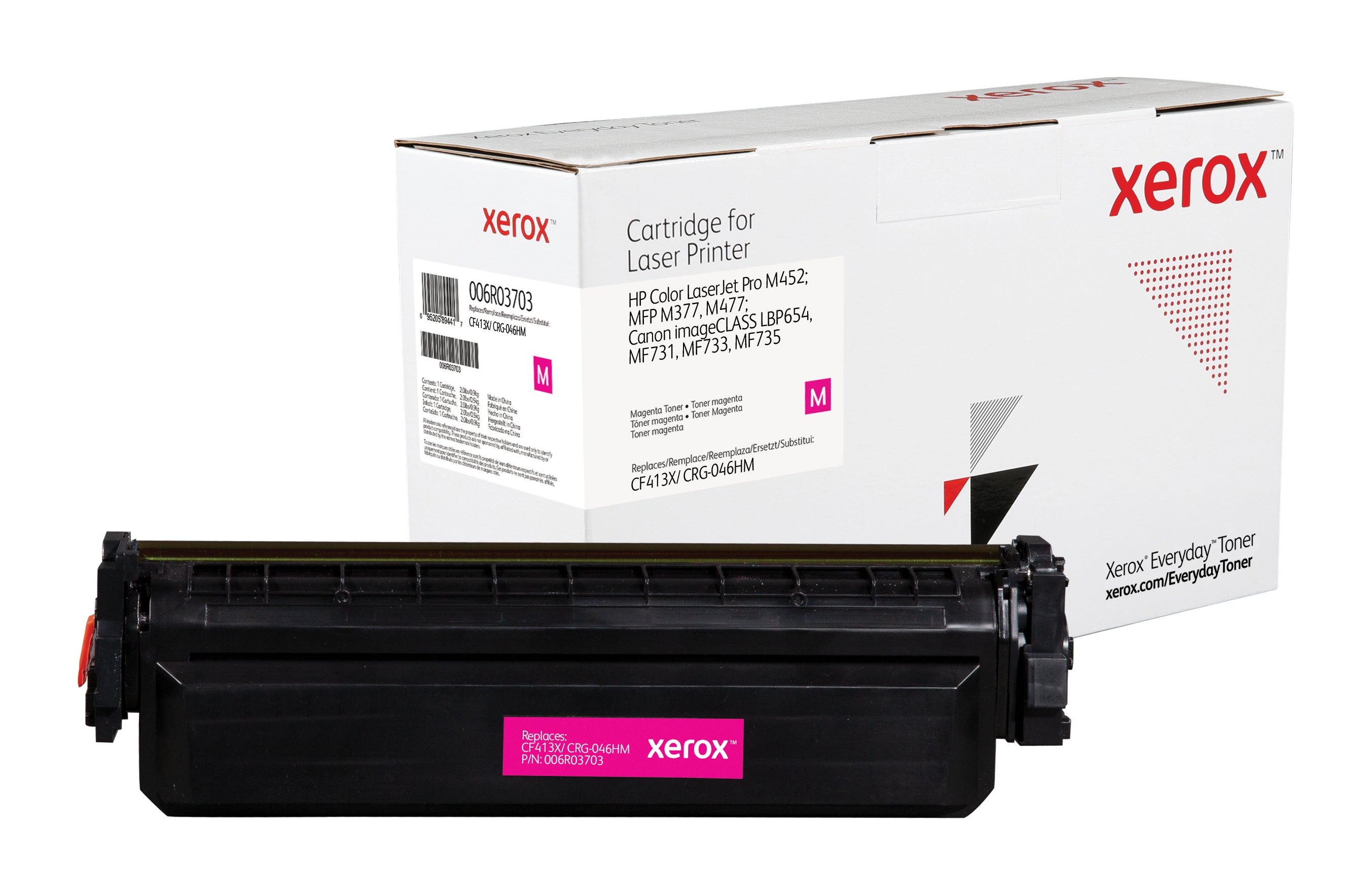 TÓNER COMPATIBLE HP CF413X MAGENTA (5.000 COPIAS)