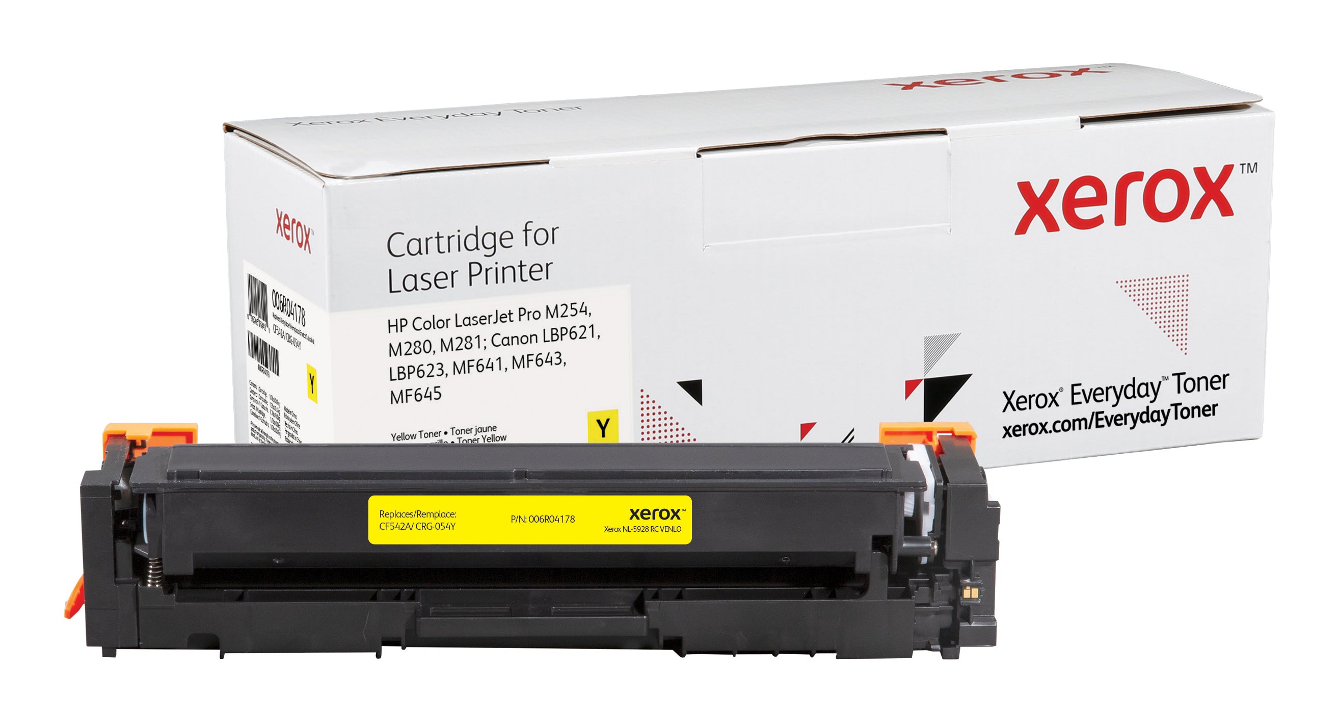 TÓNER COMPATIBLE AMARILLO HP CF542A (1.300 COPIAS) - Calidad Xerox Everyday