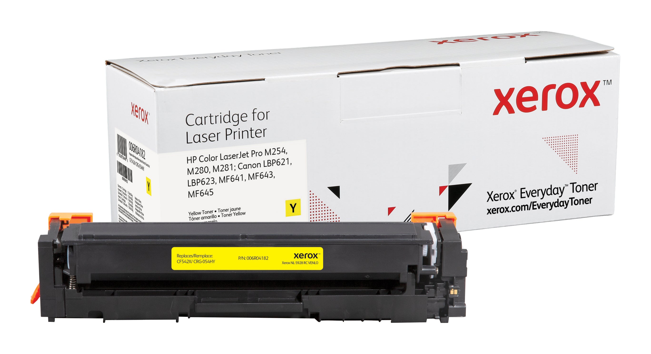 TÓNER COMPATIBLE AMARILLO HP CF542X (2.500 COPIAS) - Calidad Xerox Everyday
