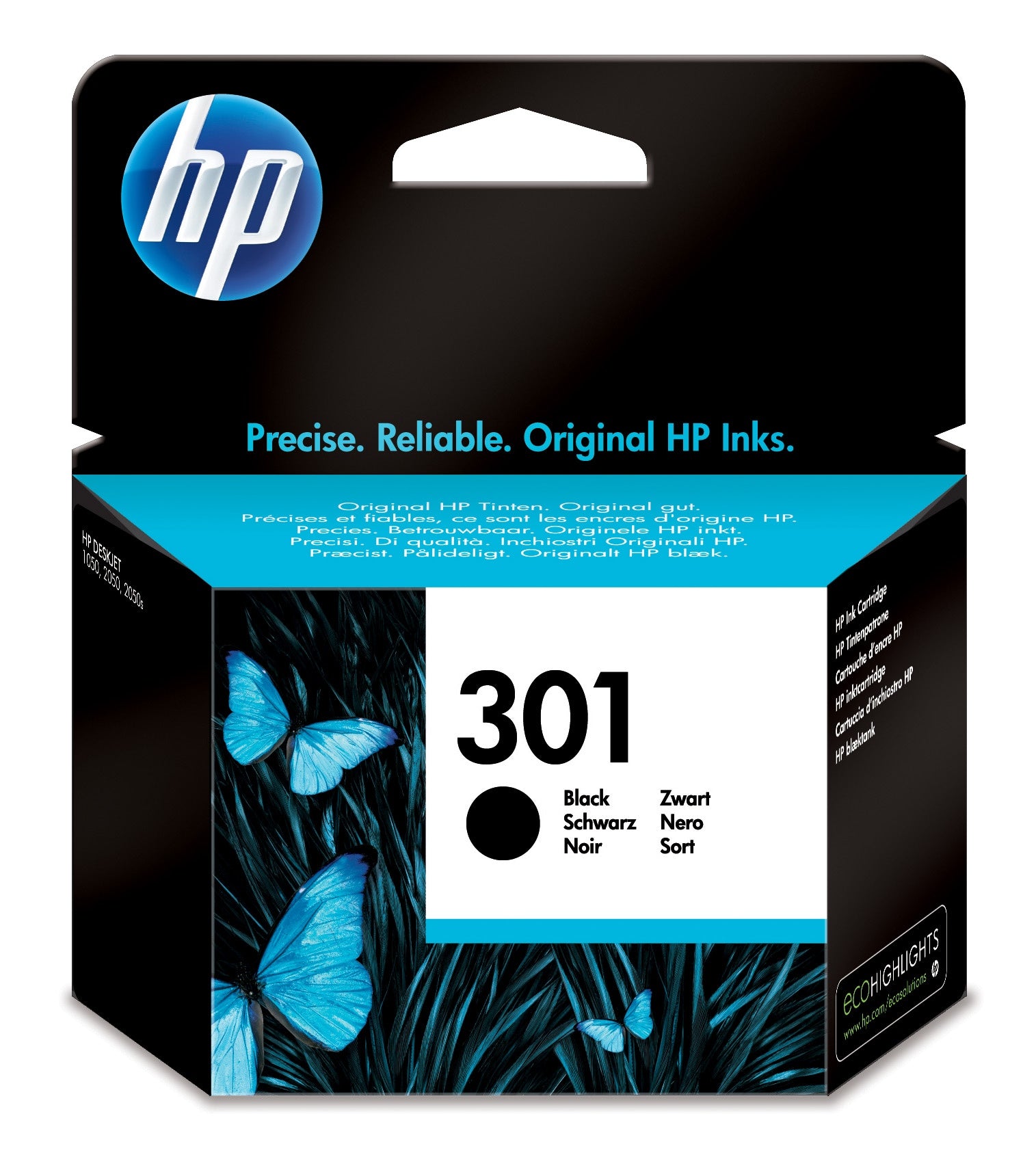 TINTA ORIGINAL HP 301 NEGRO