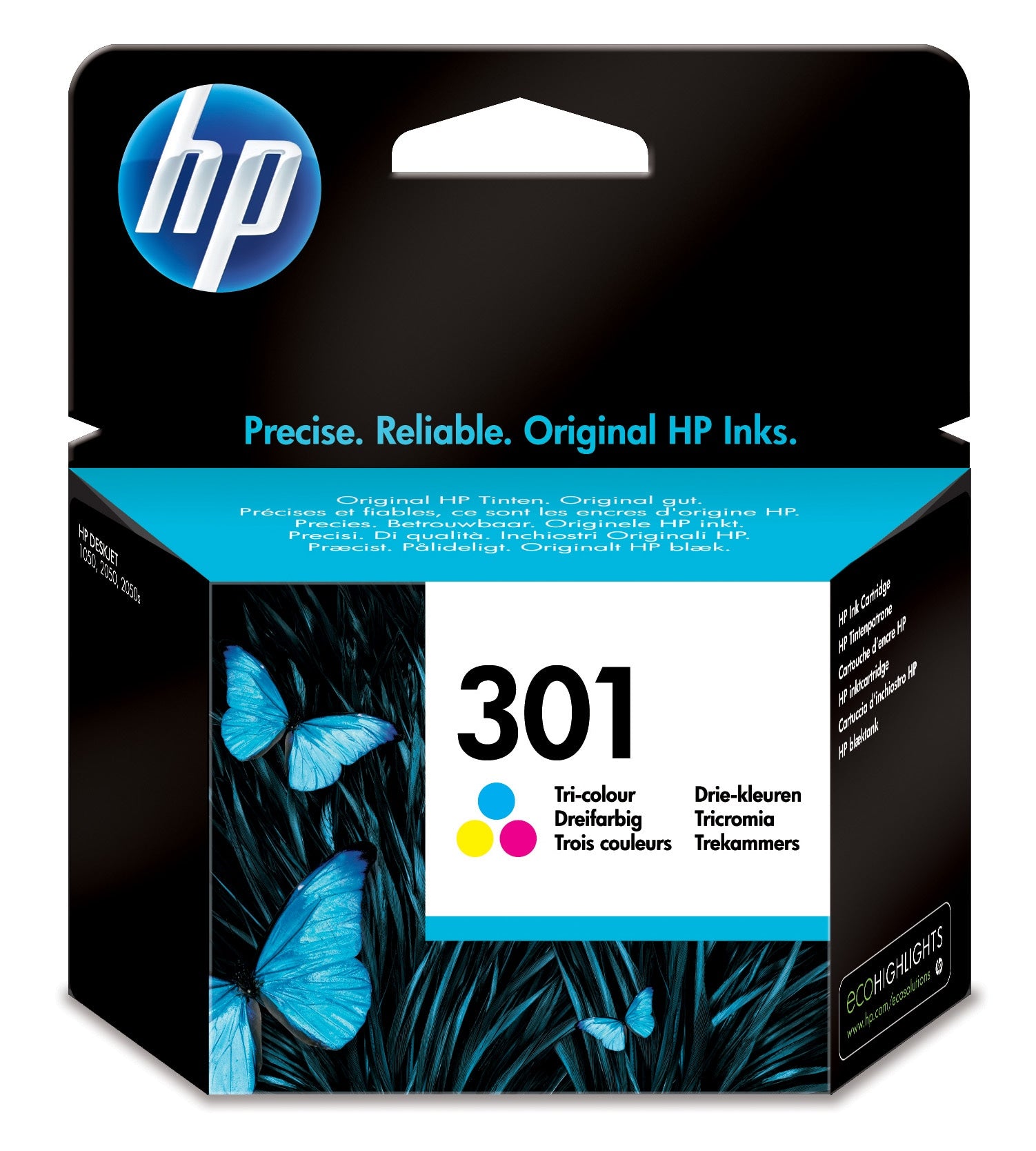 TINTA ORIGINAL HP 301 COLOR