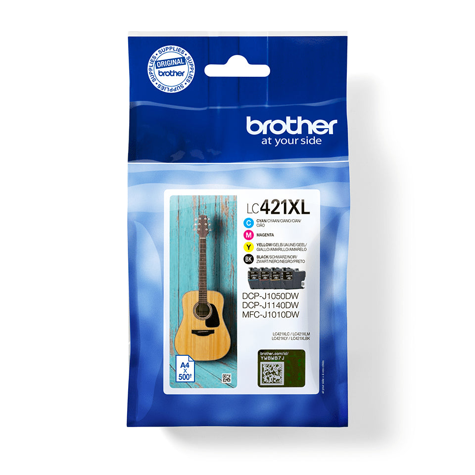PACK TINTA ORIGINAL BROTHER LC421XL