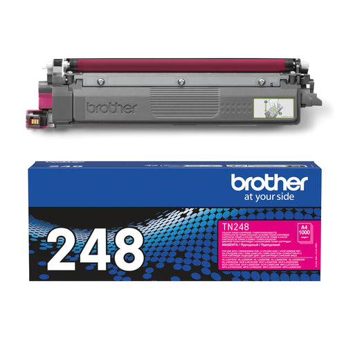 TÓNER ORIGINAL BROTHER TN-248M MAGENTA (1.000 págs)