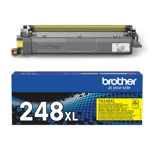 TÓNER ORIGINAL BROTHER TN-248XLY AMARILLO (2.300 págs)