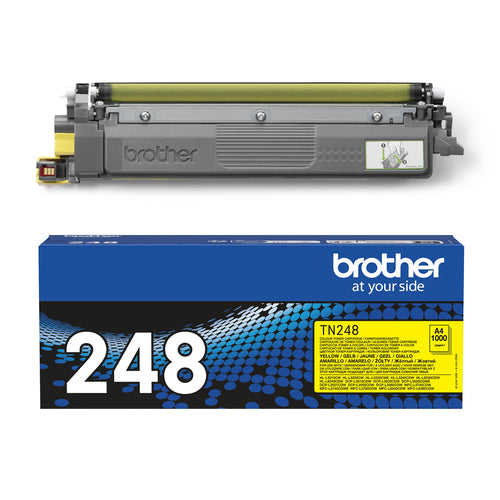 TÓNER ORIGINAL BROTHER TN-248Y AMARILLO (1.000 págs)