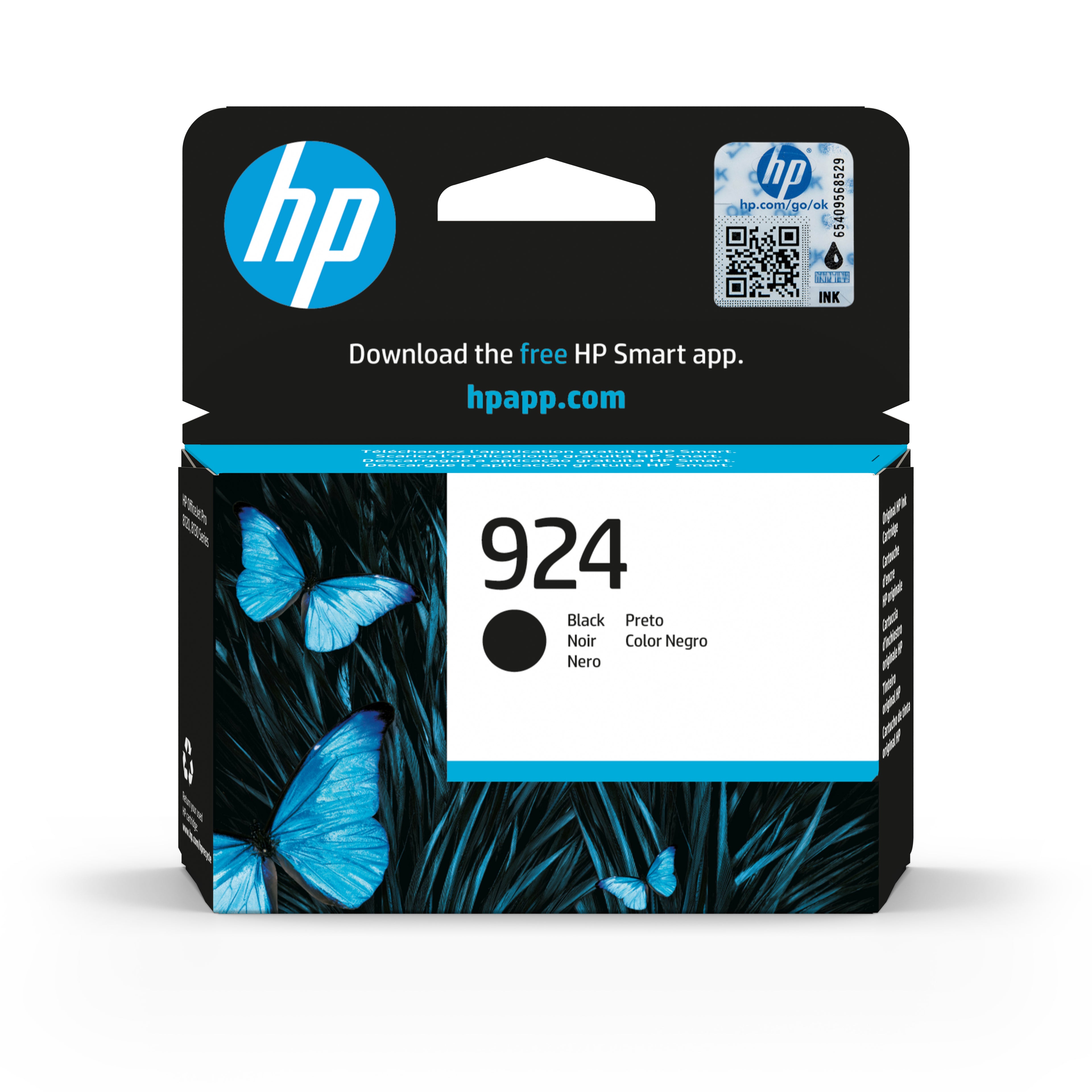 TINTA ORIGINAL HP 924 NEGRO
