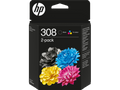 PACK TINTA ORIGINAL HP 308