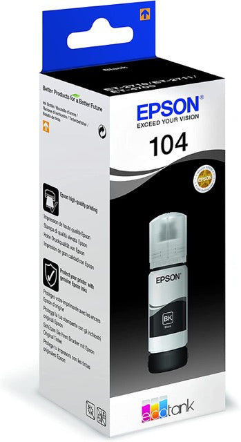 EPSON 104 NEGRO TINTA ORIGINAL
