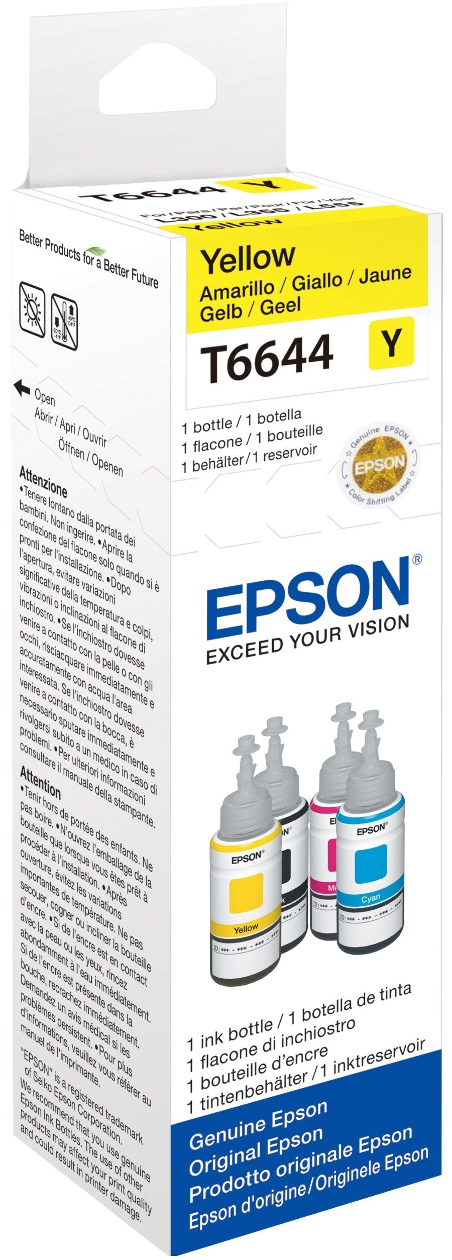 EPSON-T6644-AMARILLO-TINTA-ORIGINAL