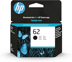 HP 62 NEGRO TINTA ORIGINAL