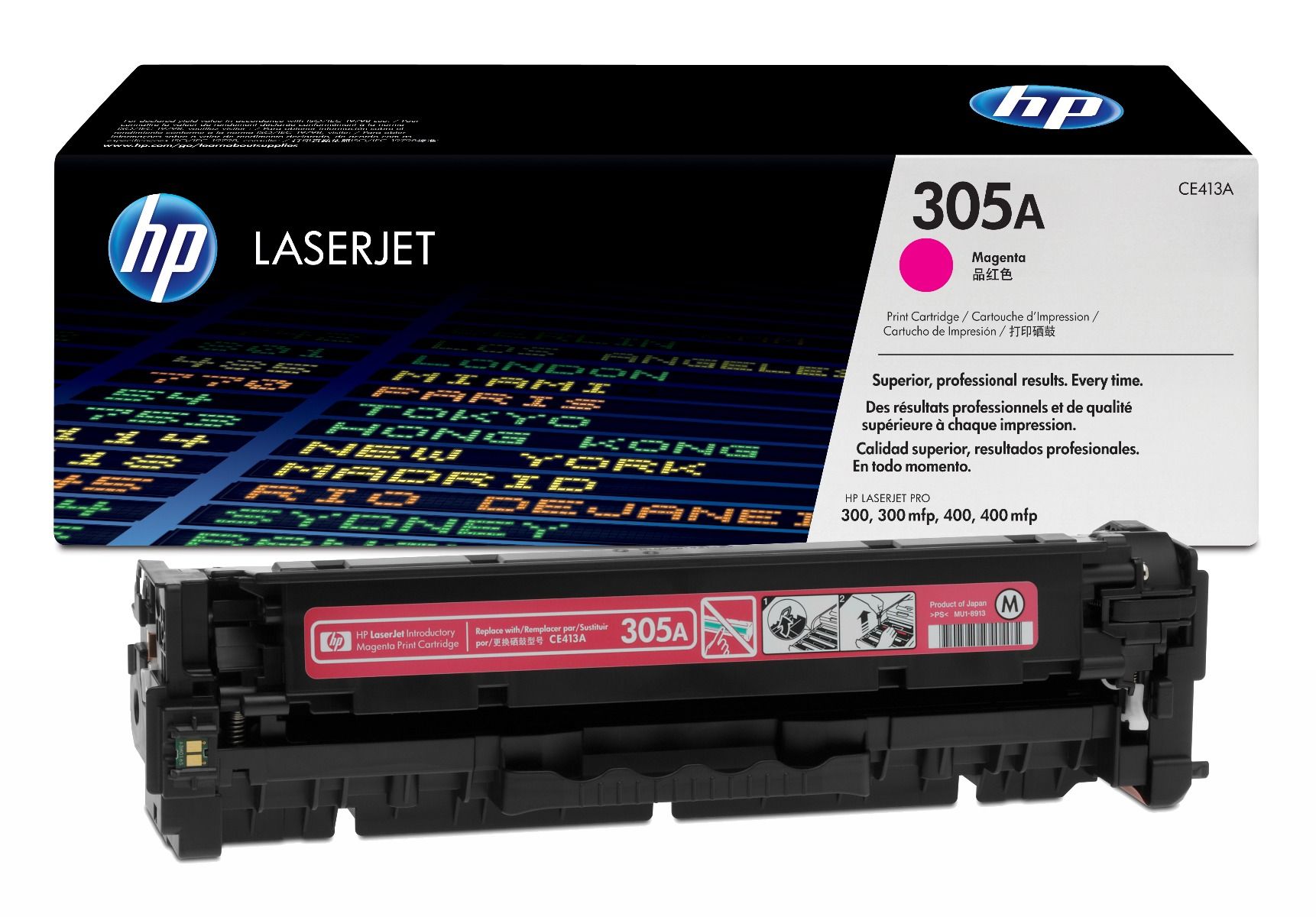 TÓNER ORIGINAL HP CE413A MAGENTA (2.600 COPIAS)