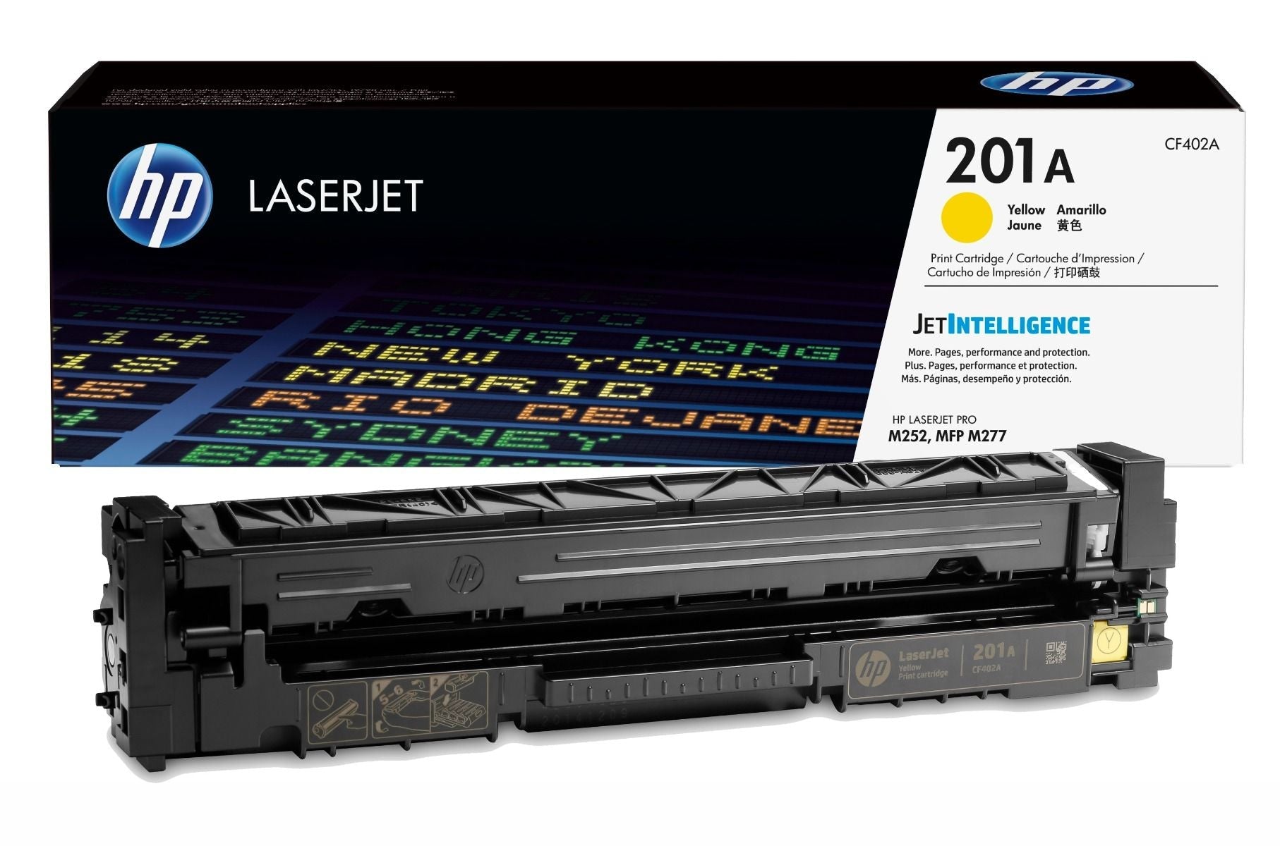 Hp-Cf402A-amarillo-toner-original