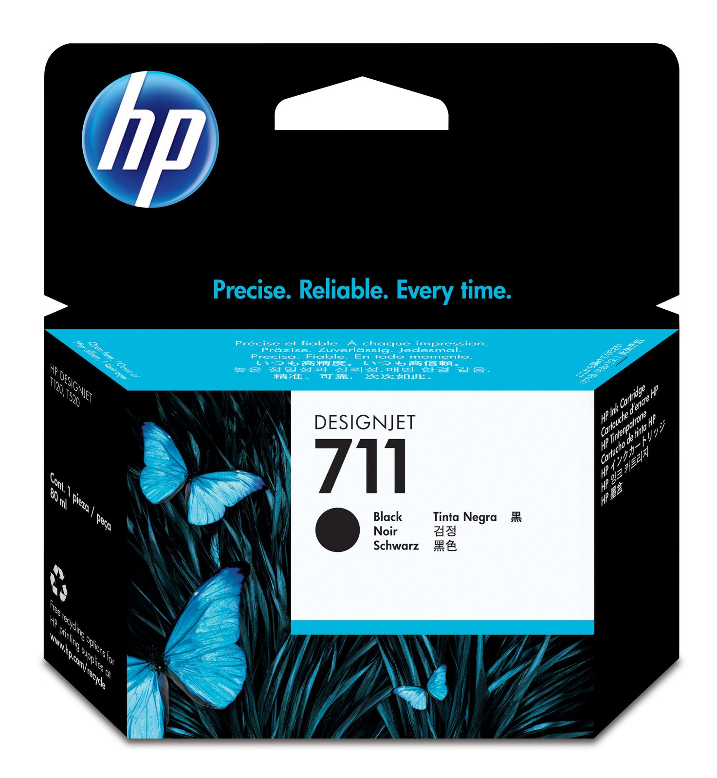 Hp-711-negro-tinta-original