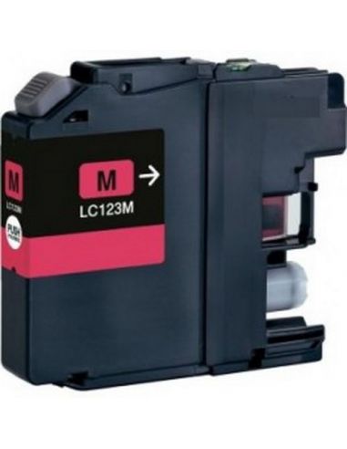 TINTA COMPATIBLE BROTHER LC123 MAGENTA