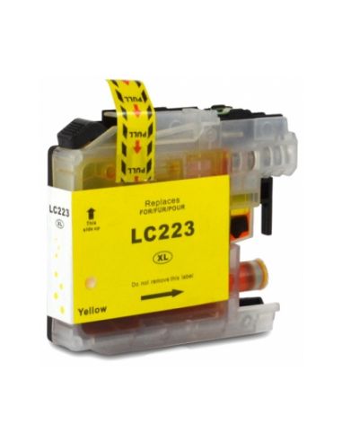 TINTA COMPATIBLE BROTHER LC223 AMARILLO