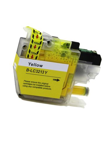 TINTA COMPATIBLE BROTHER LC3213 AMARILLO
