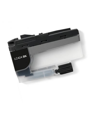 TINTA COMPATIBLE BROTHER LC424 NEGRO