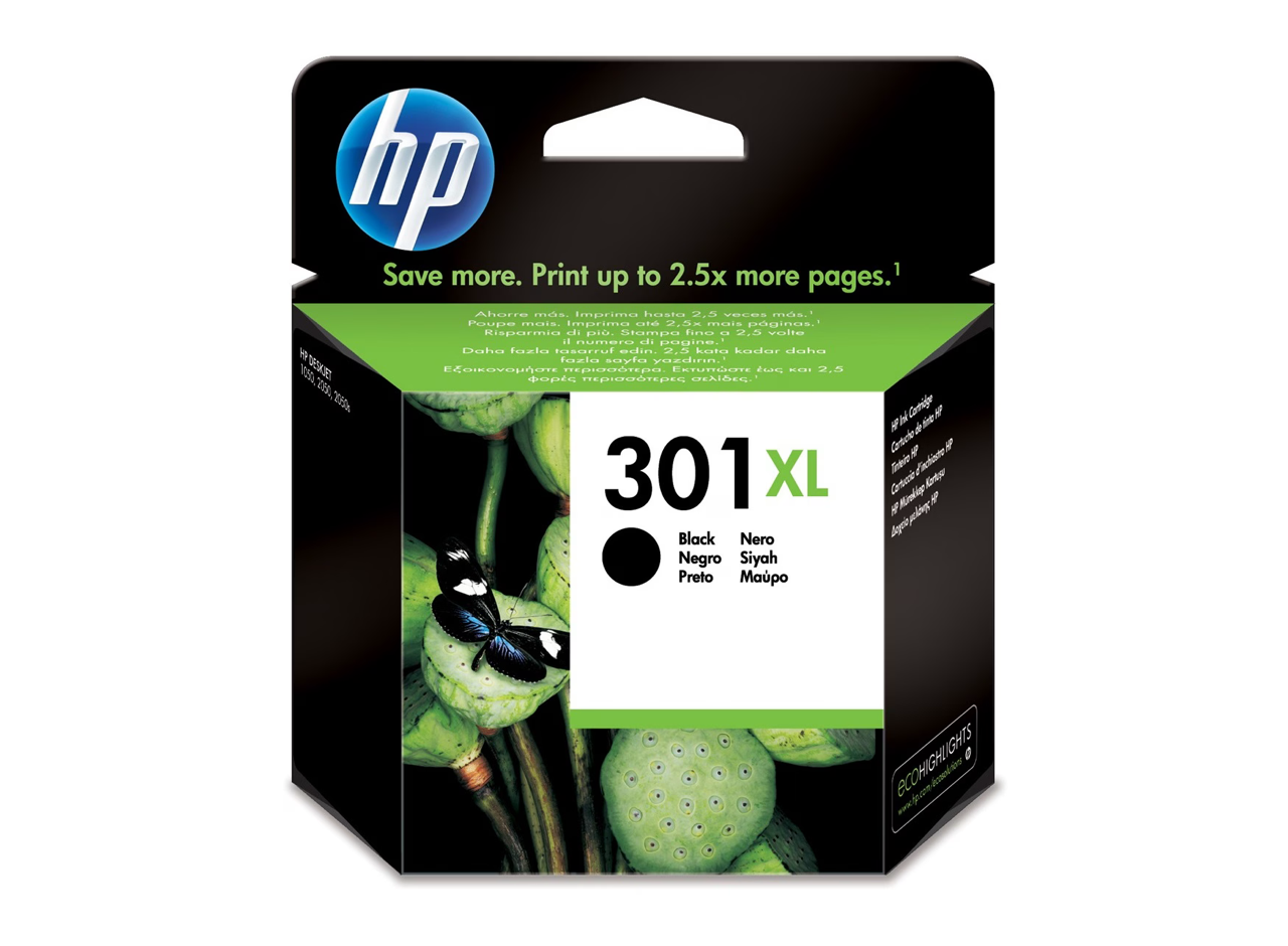 TINTA ORIGINAL HP 301XL NEGRO