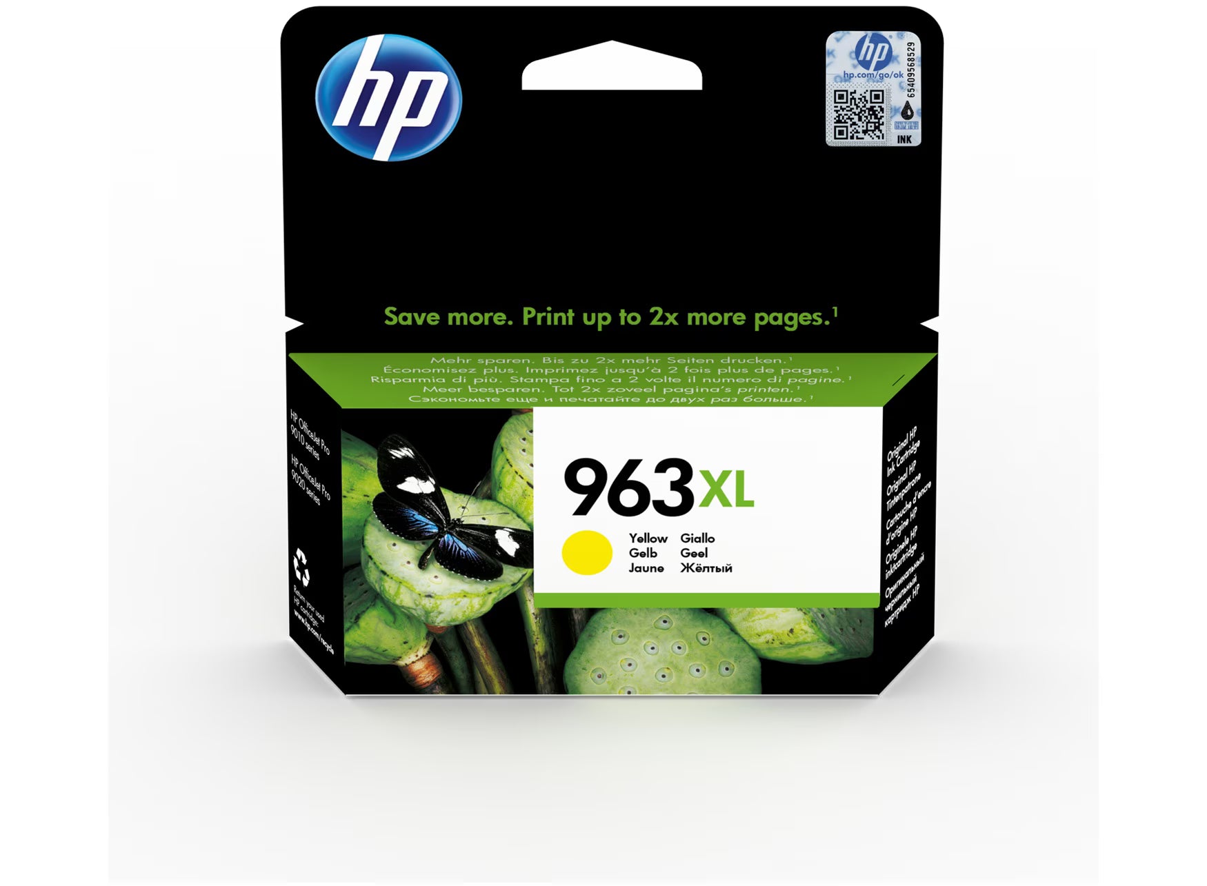 TINTA ORIGINAL HP 963XL AMARILLA