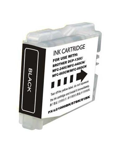 TINTA COMPATIBLE BROTHER LC970/ LC1000 NEGRA