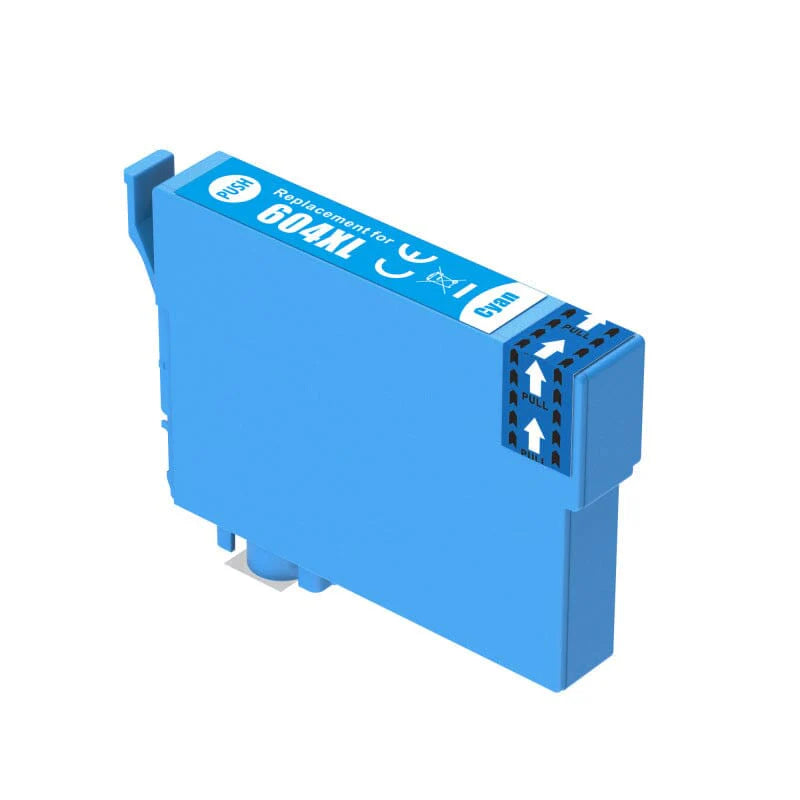TINTA COMPATIBLE EPSON 604XL CIAN