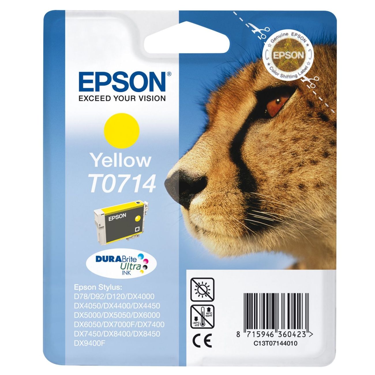 Epson-T0714-amarillo-tinta-original
