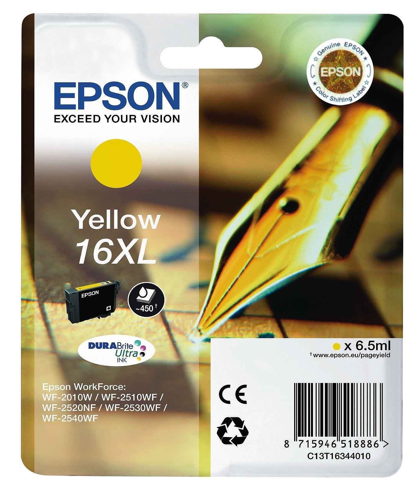 Epson-16XL-amarillo-tinta-original