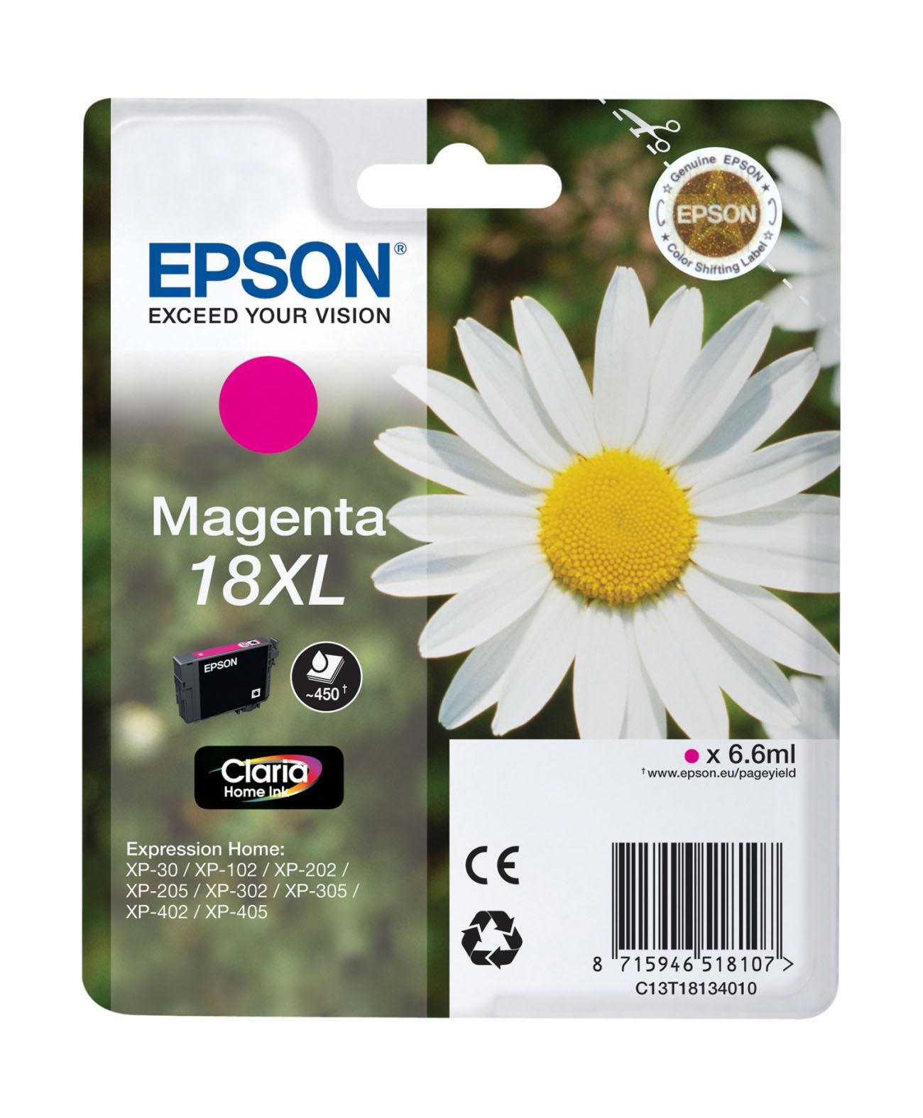Epson-18XL-magenta-tinta-original
