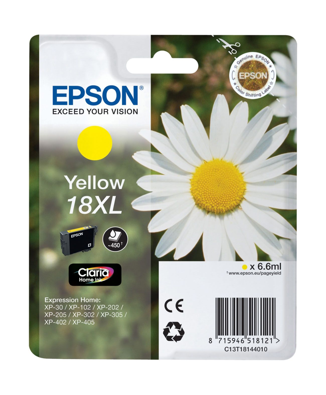 Epson-18XL-amarillo-tinta-original