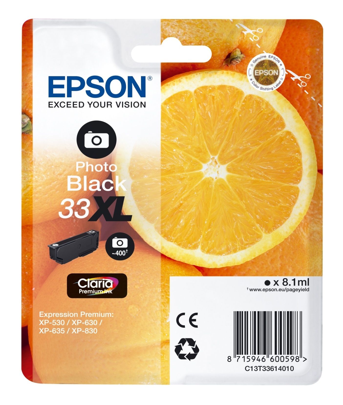 Epson-33XL-negro-photo-tinta-original